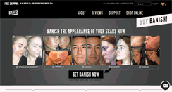 Desktop Screenshot of banishacnescars.com